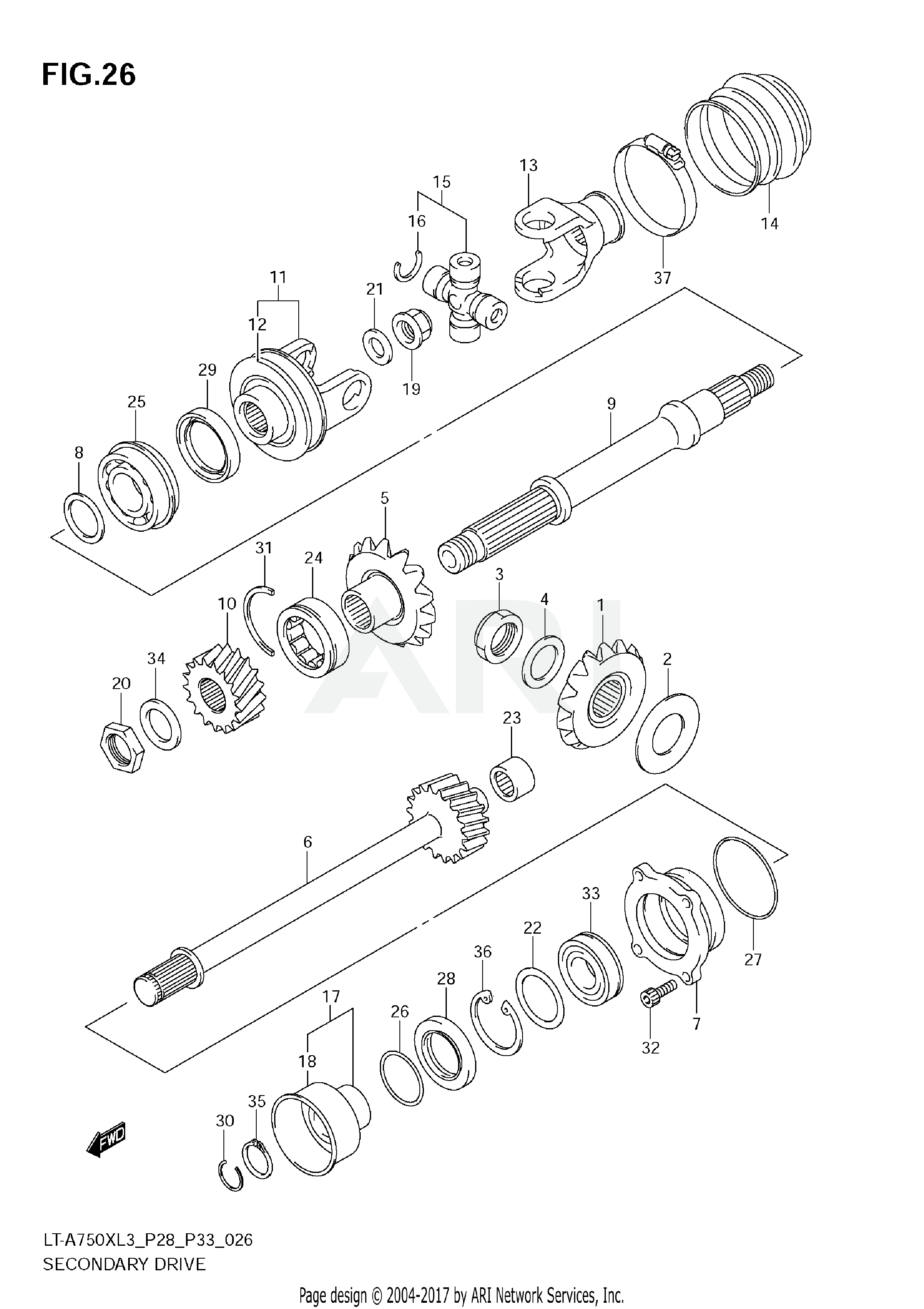 SECONDARY DRIVE