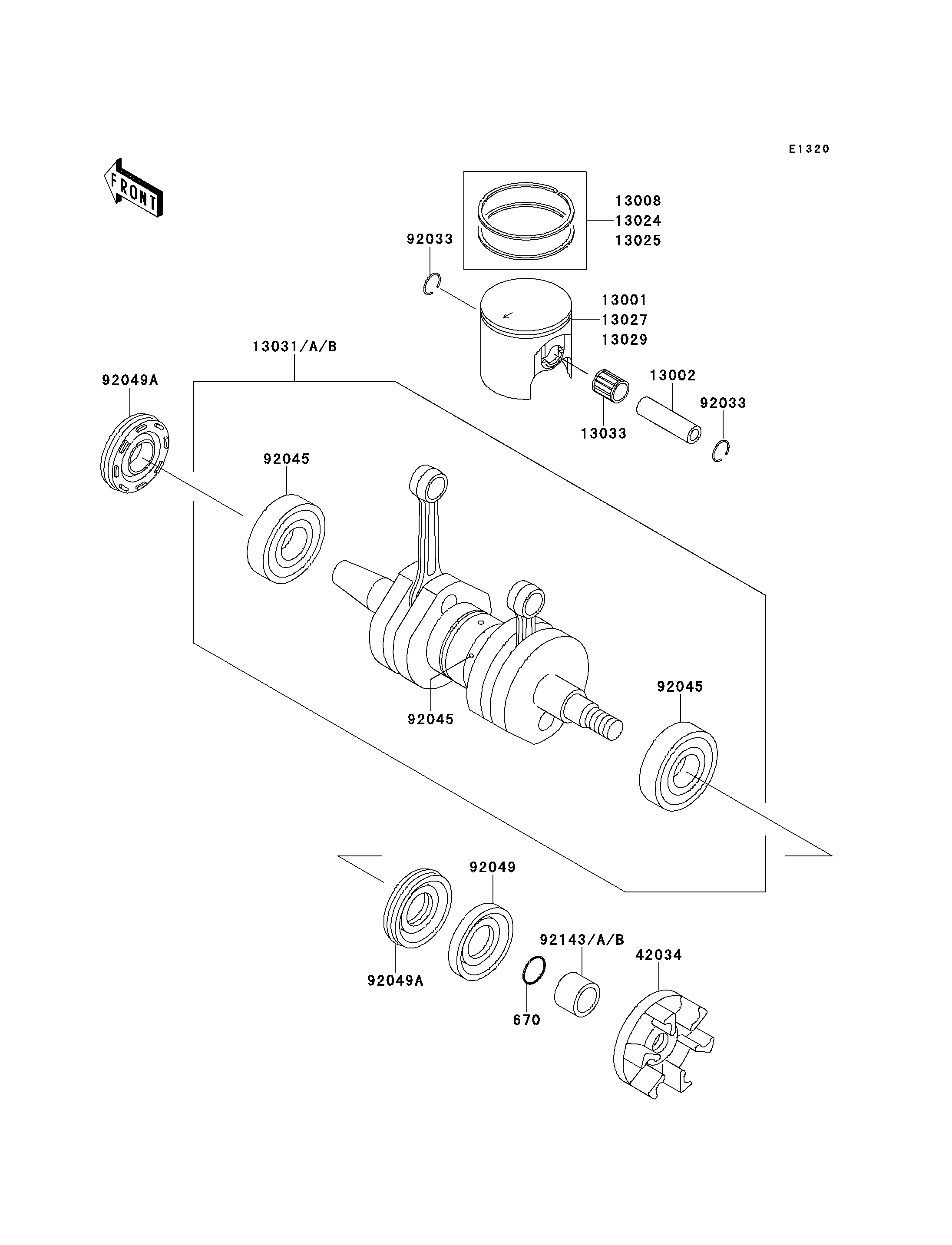 Crankshaft/Piston(s)