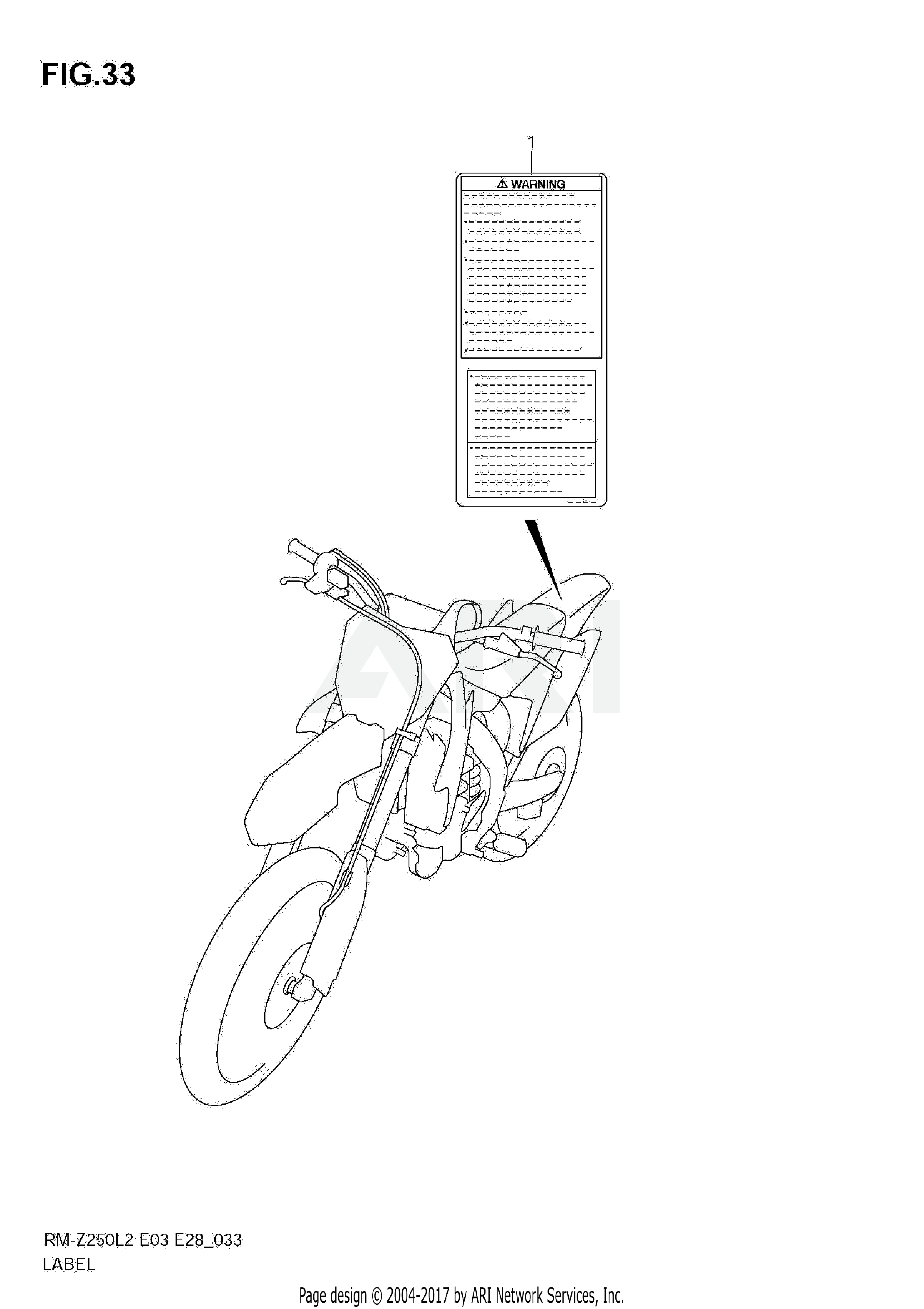 LABEL (RM-Z250L2 E03)