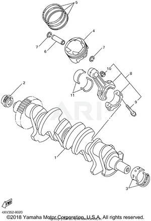 CRANKSHAFT PISTON