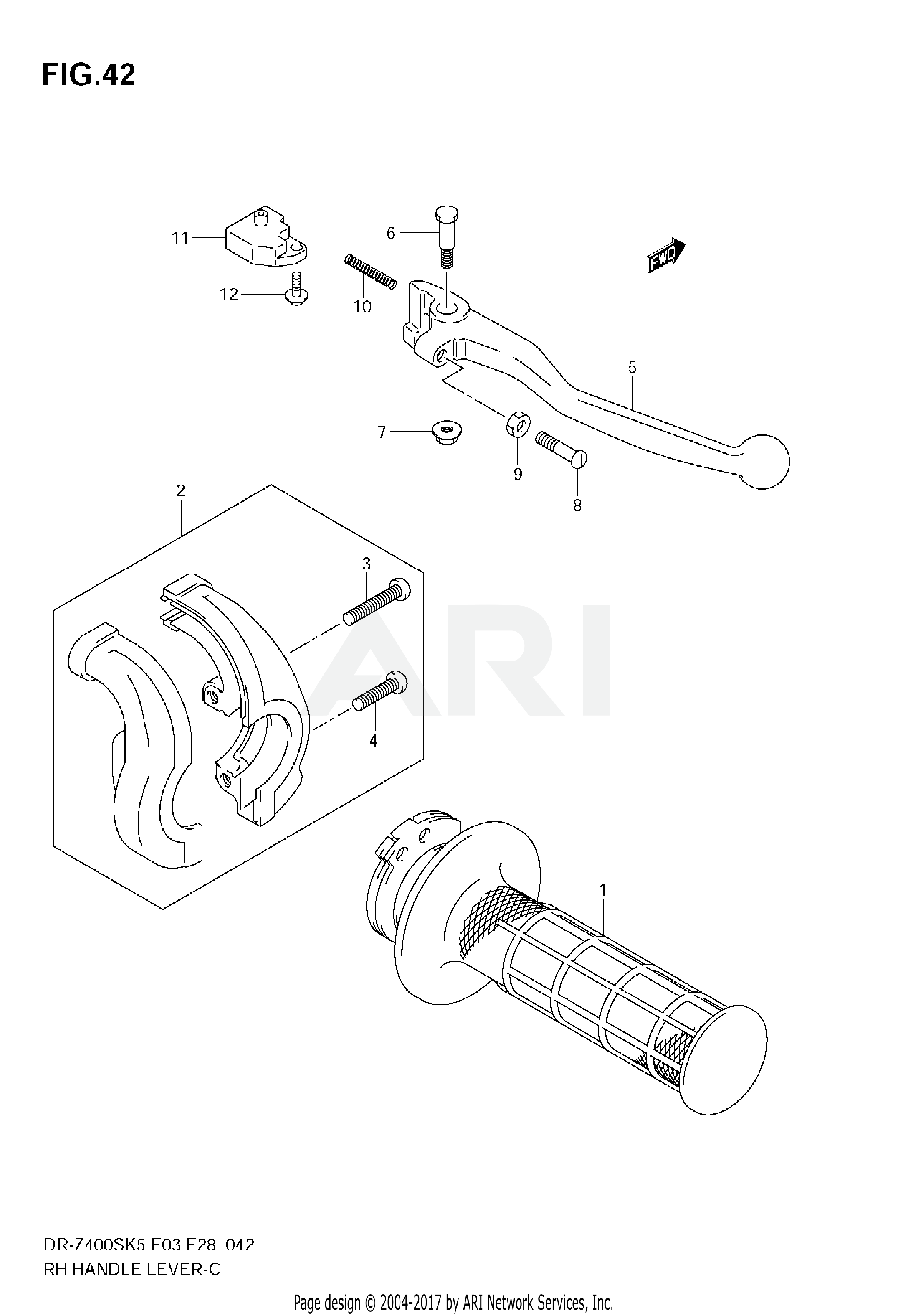 RIGHT HANDLE LEVER