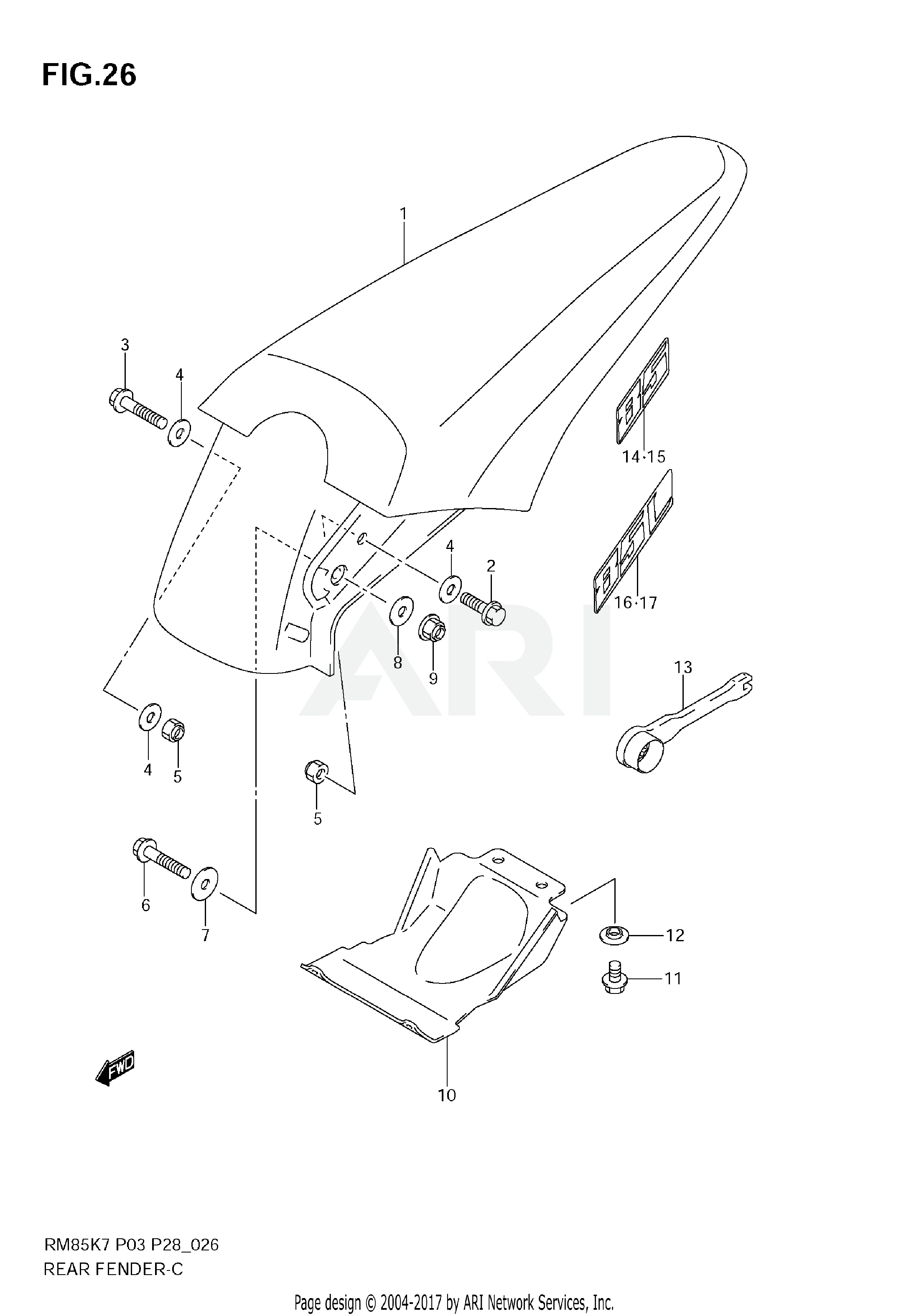 REAR FENDER