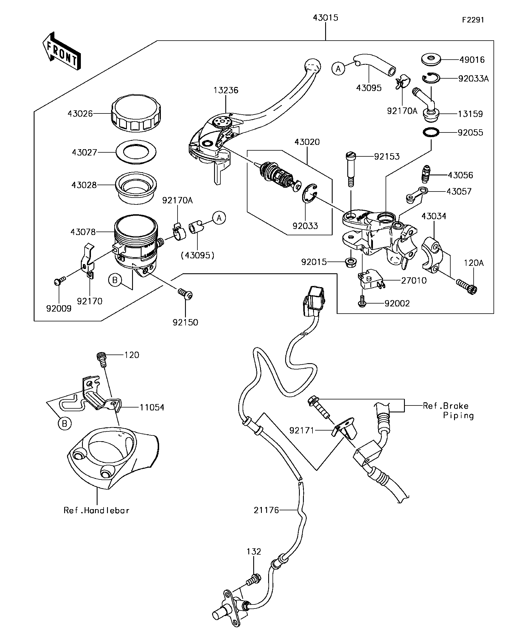 Front Master Cylinder