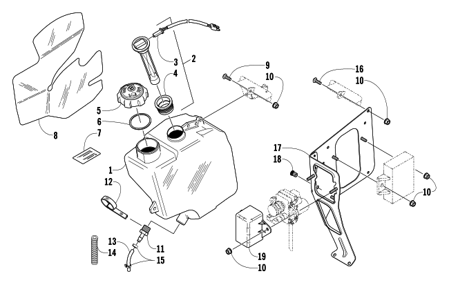 OIL TANK ASSEMBLY