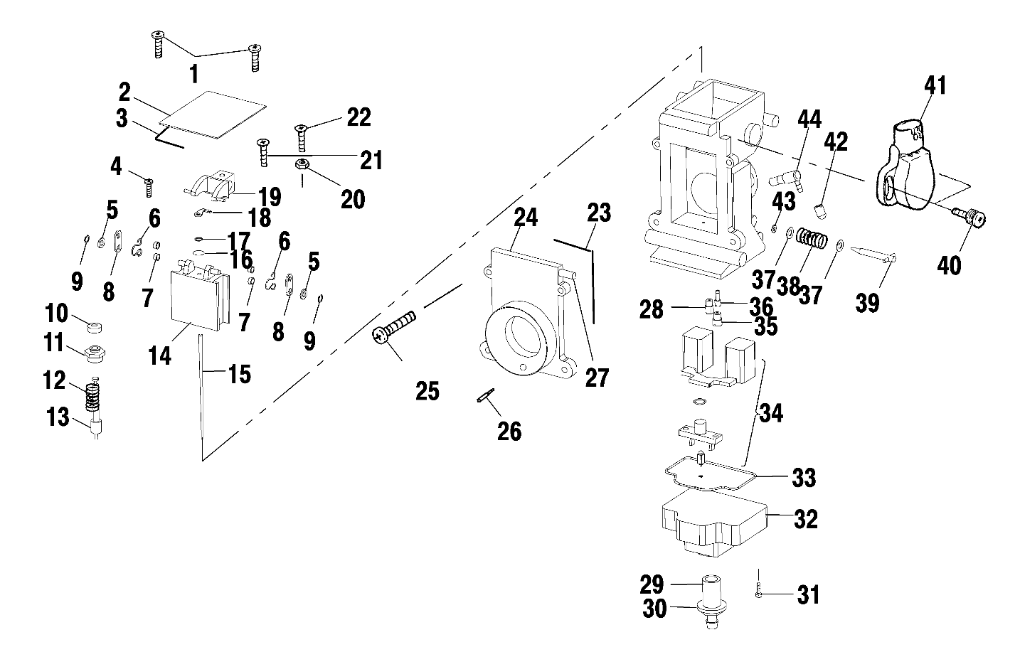 CARBURETOR - S01NX6ES (4968856885C009)