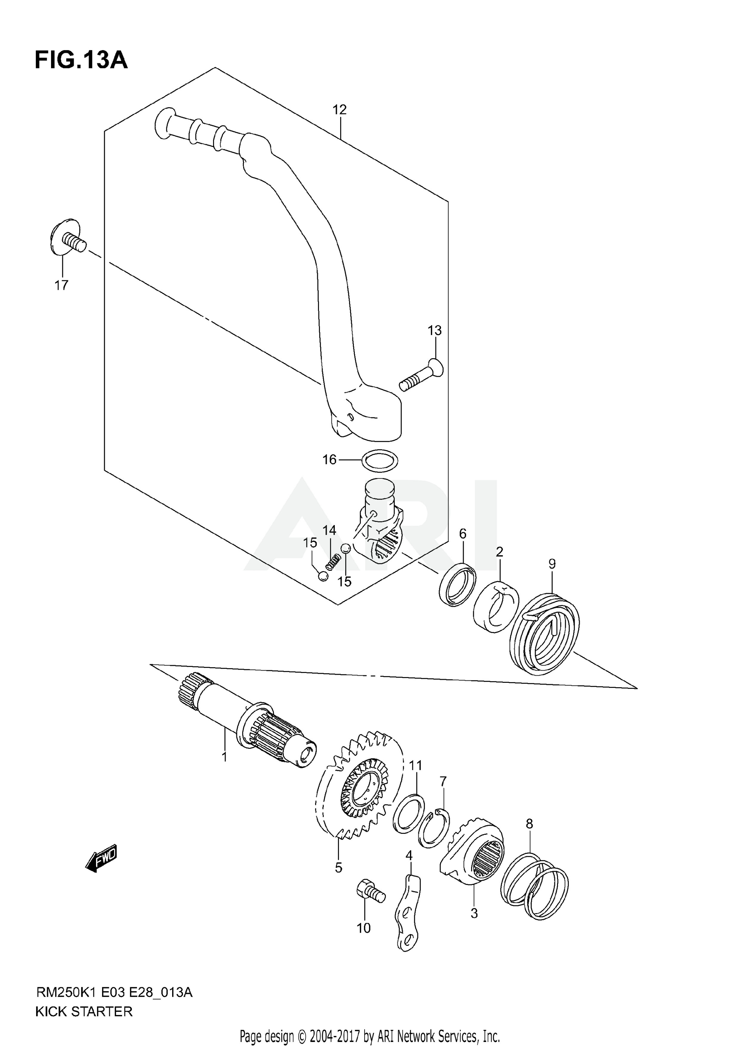 KICK STARTER (MODEL K5/K6)