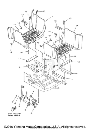 STAND FOOTREST