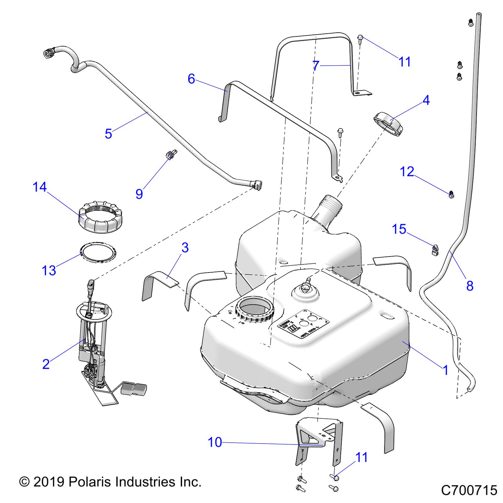 BODY, FUEL TANK - R20RRM99AL (C700715)