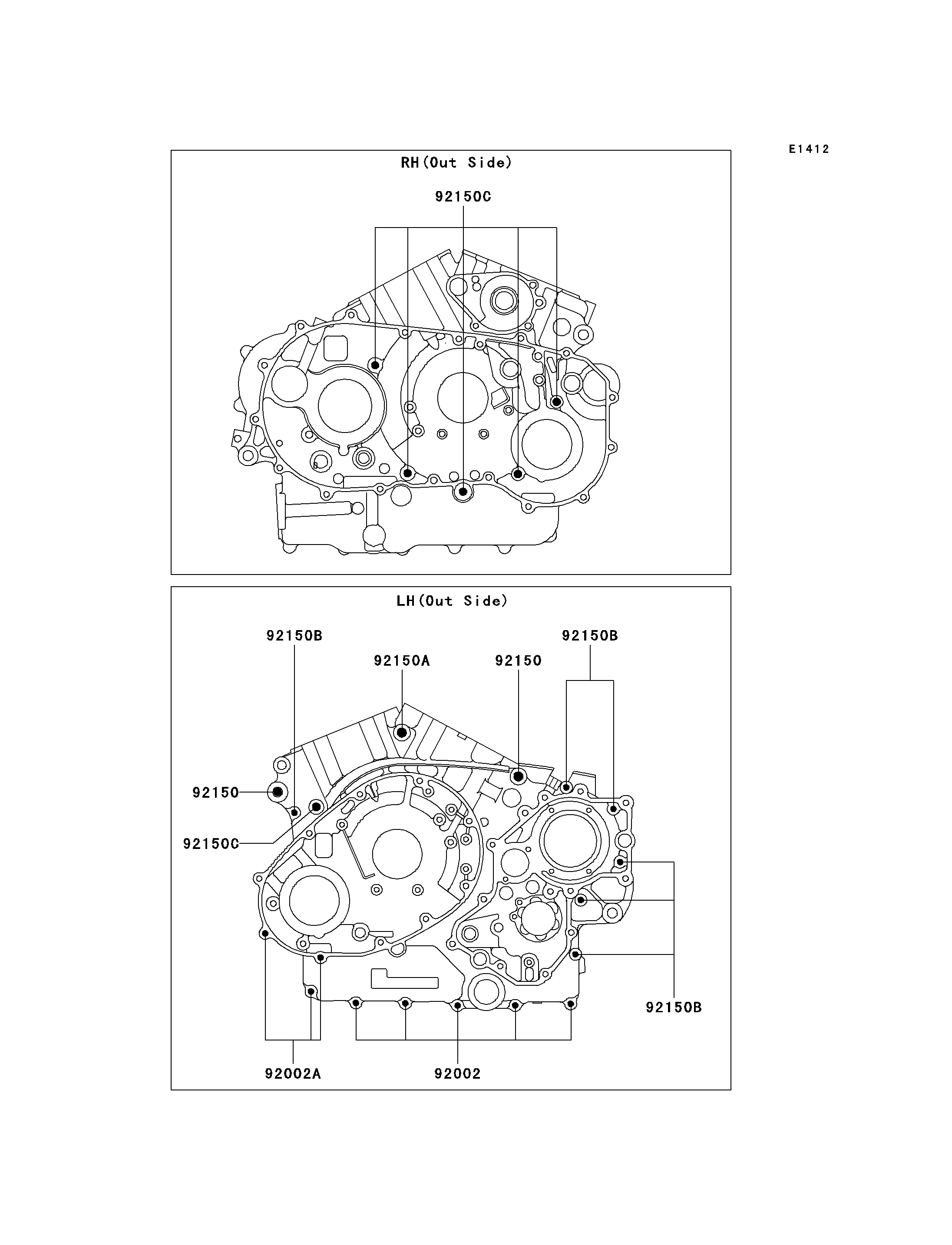 Crankcase Bolt Pattern