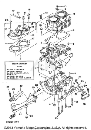 CYLINDER - CRANKCASE