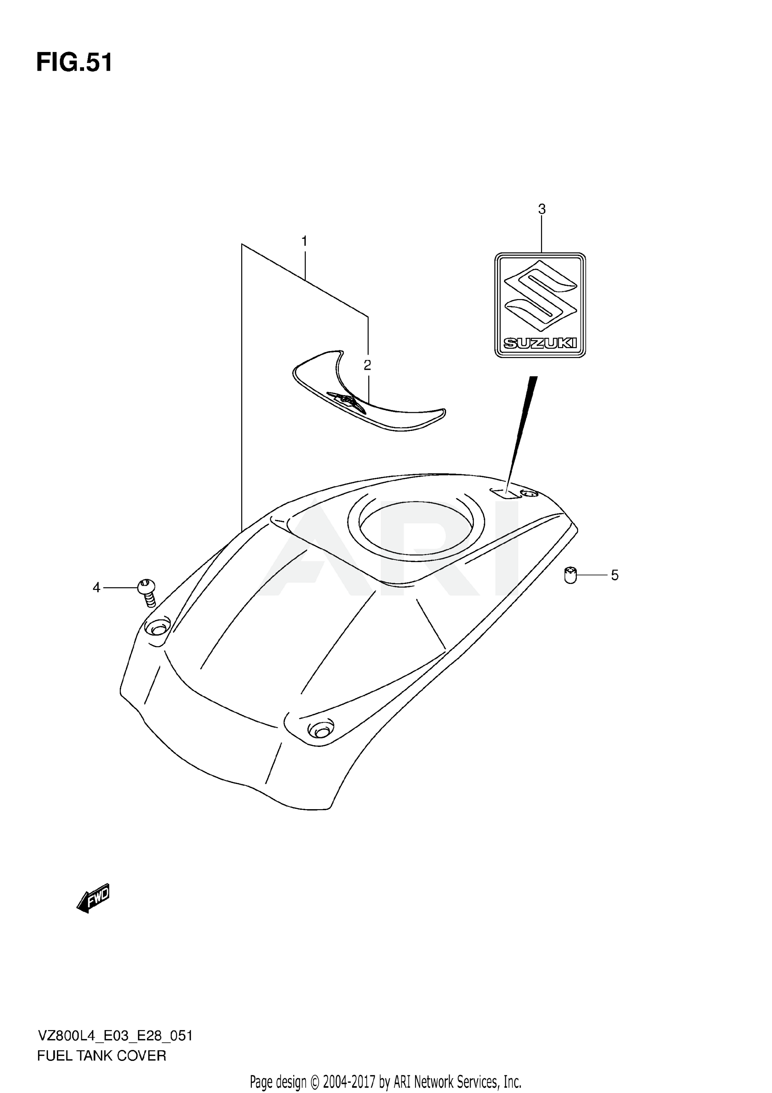 FUEL TANK COVER