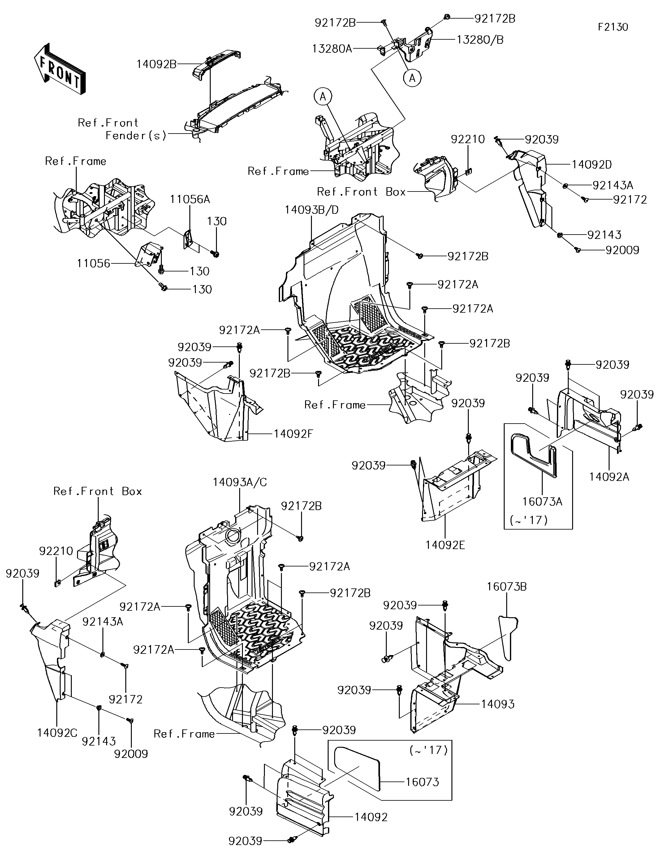 Frame Fittings(Front)