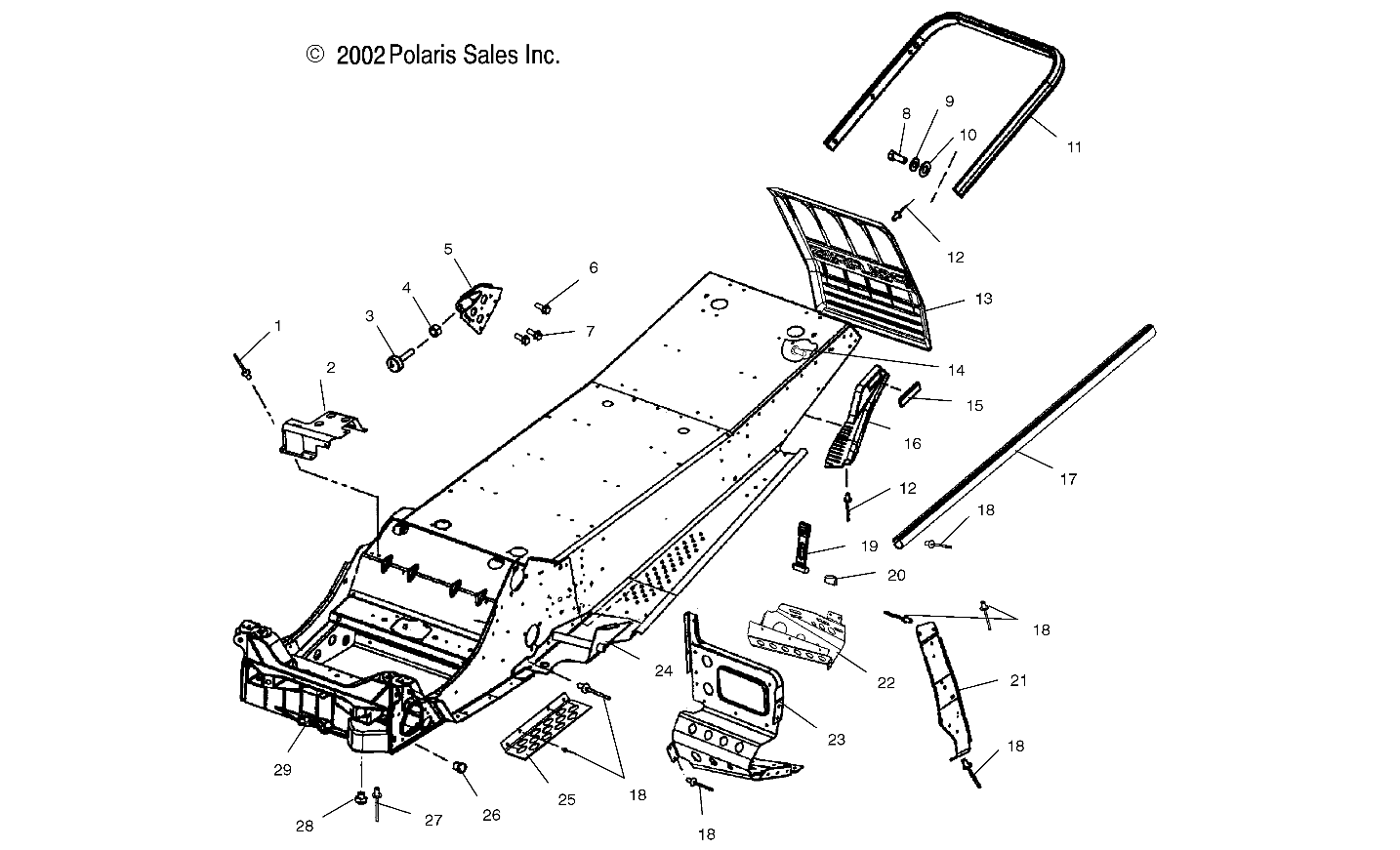 CHASSIS - S03NB4BS (4977887788A03)