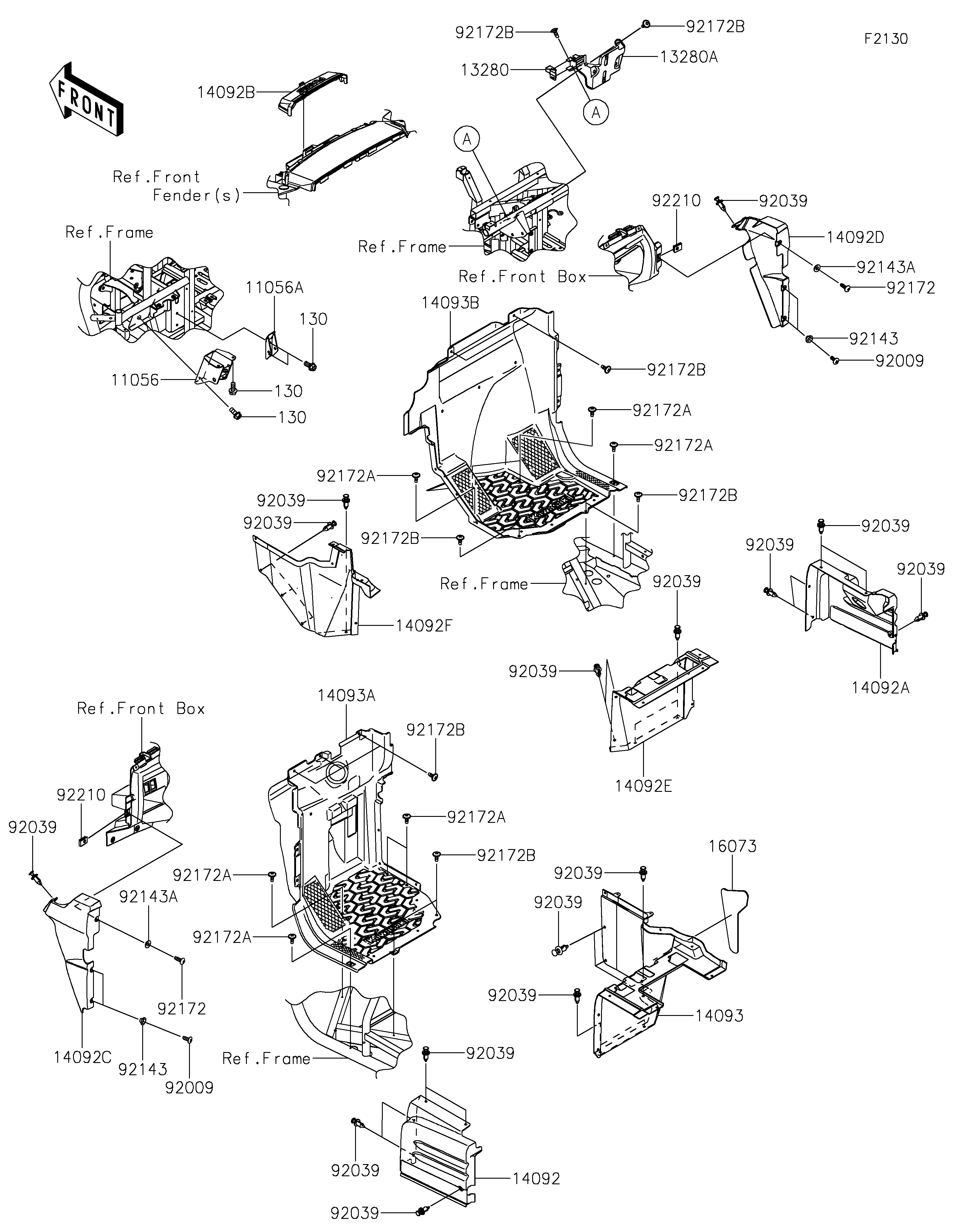 Frame Fittings(Front)