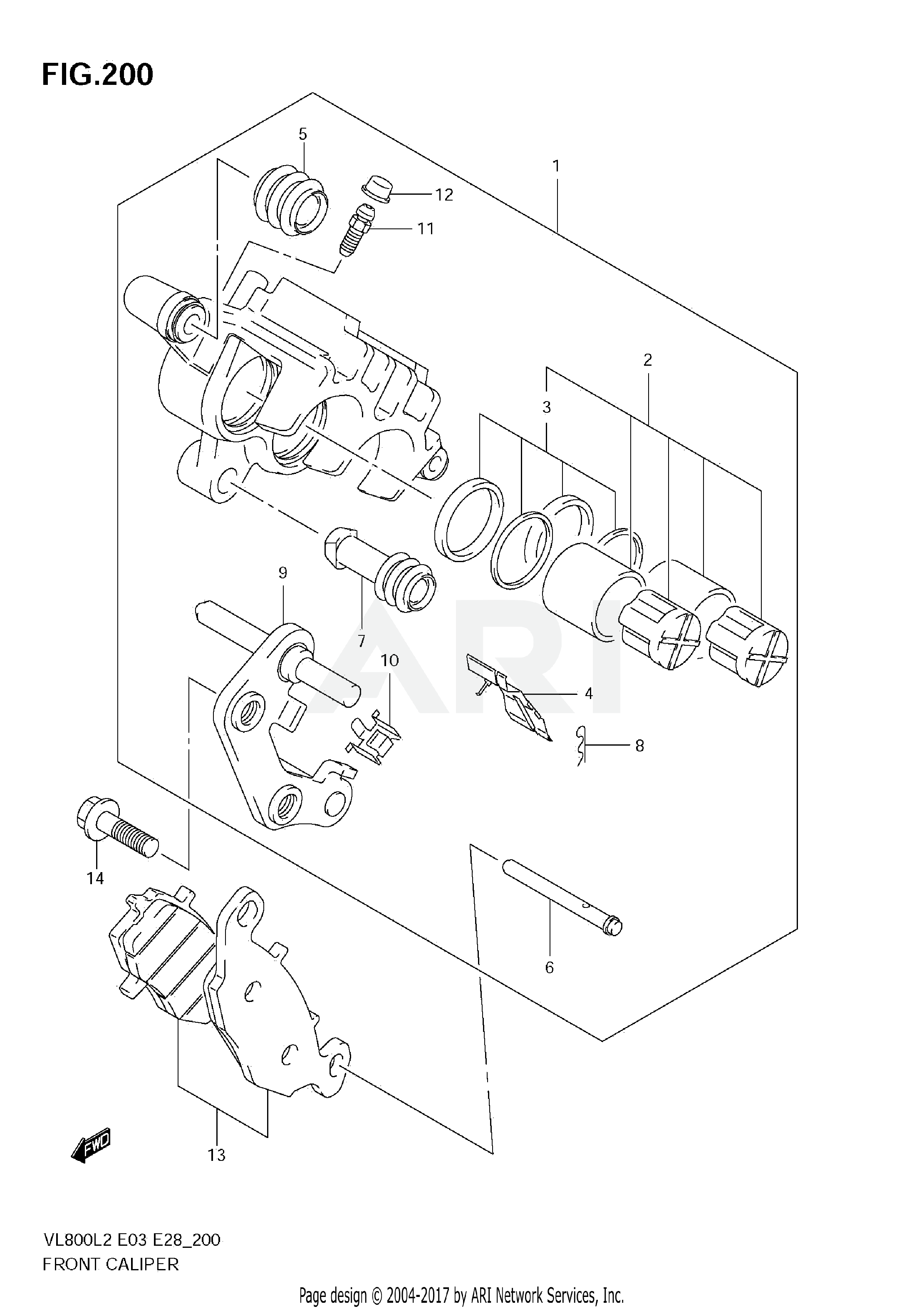 FRONT CALIPER