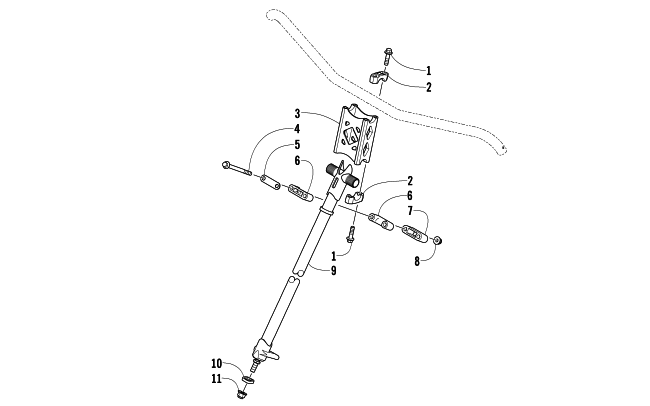 STEERING POST ASSEMBLY