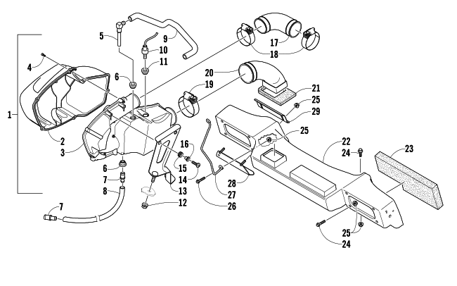 AIR SILENCER ASSEMBLY