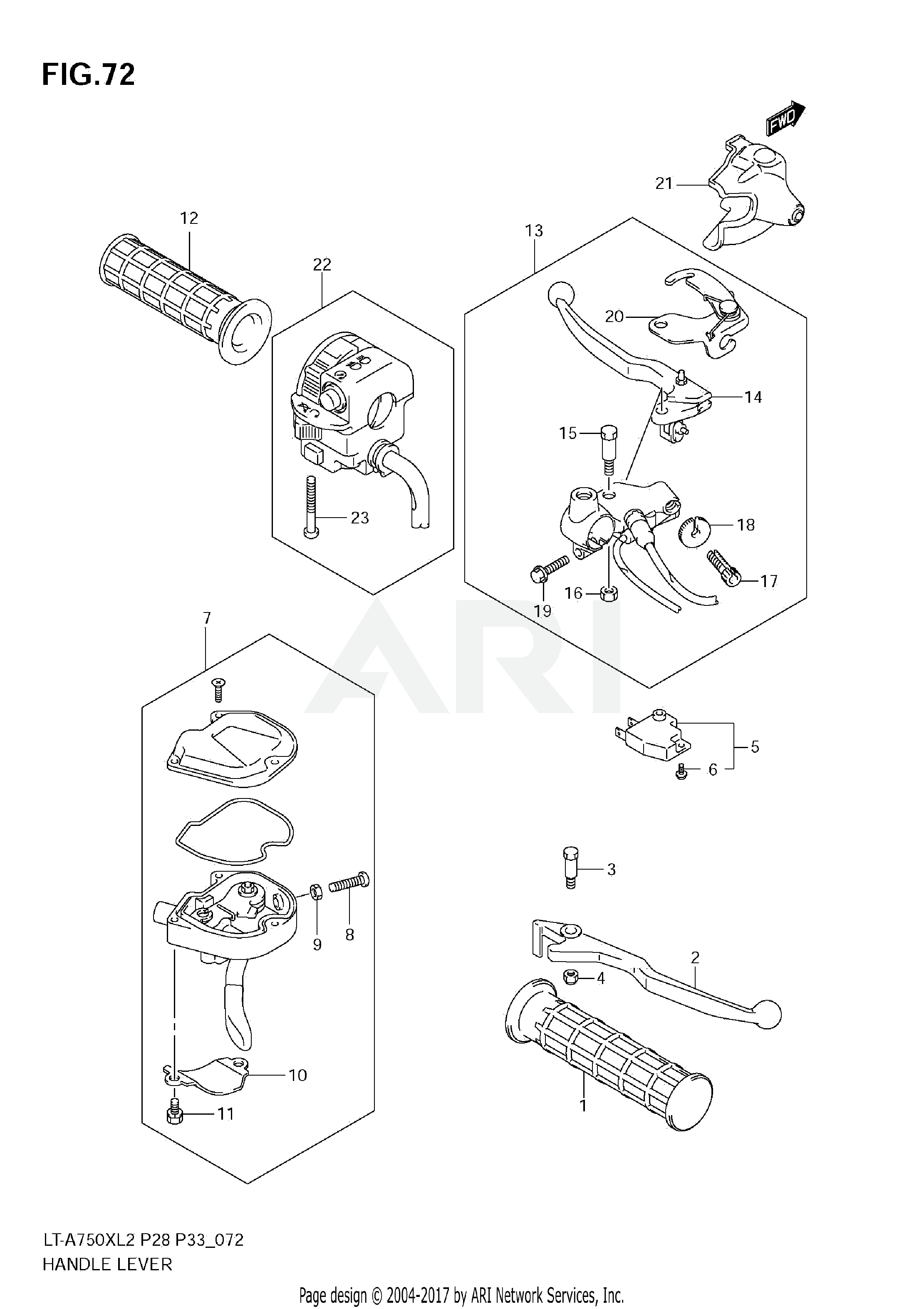 HANDLE LEVER