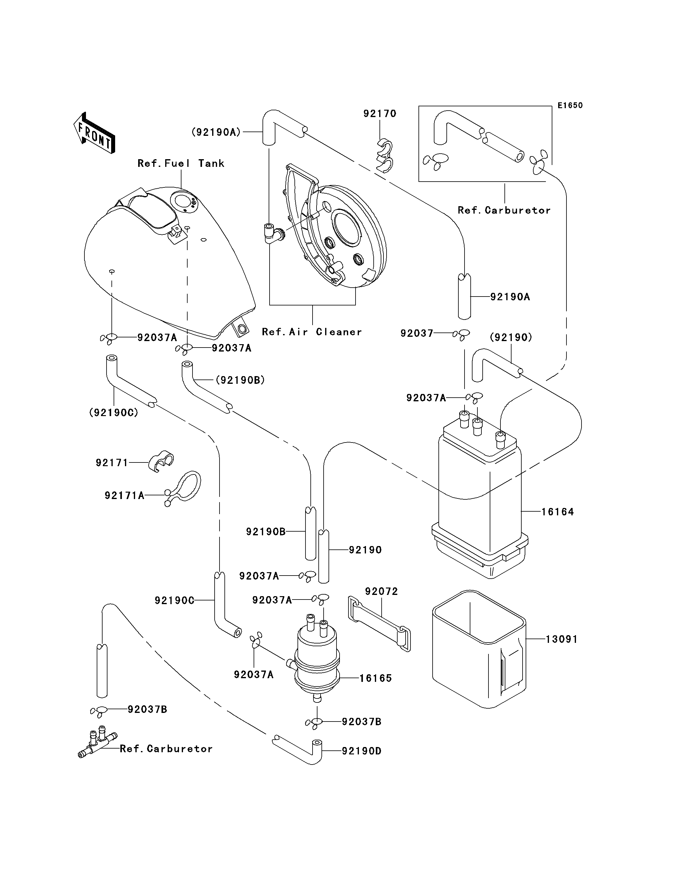 Fuel Evaporative System(CA)