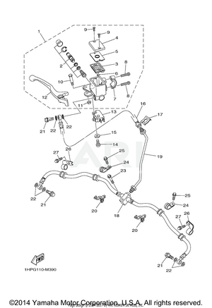 FRONT MASTER CYLINDER