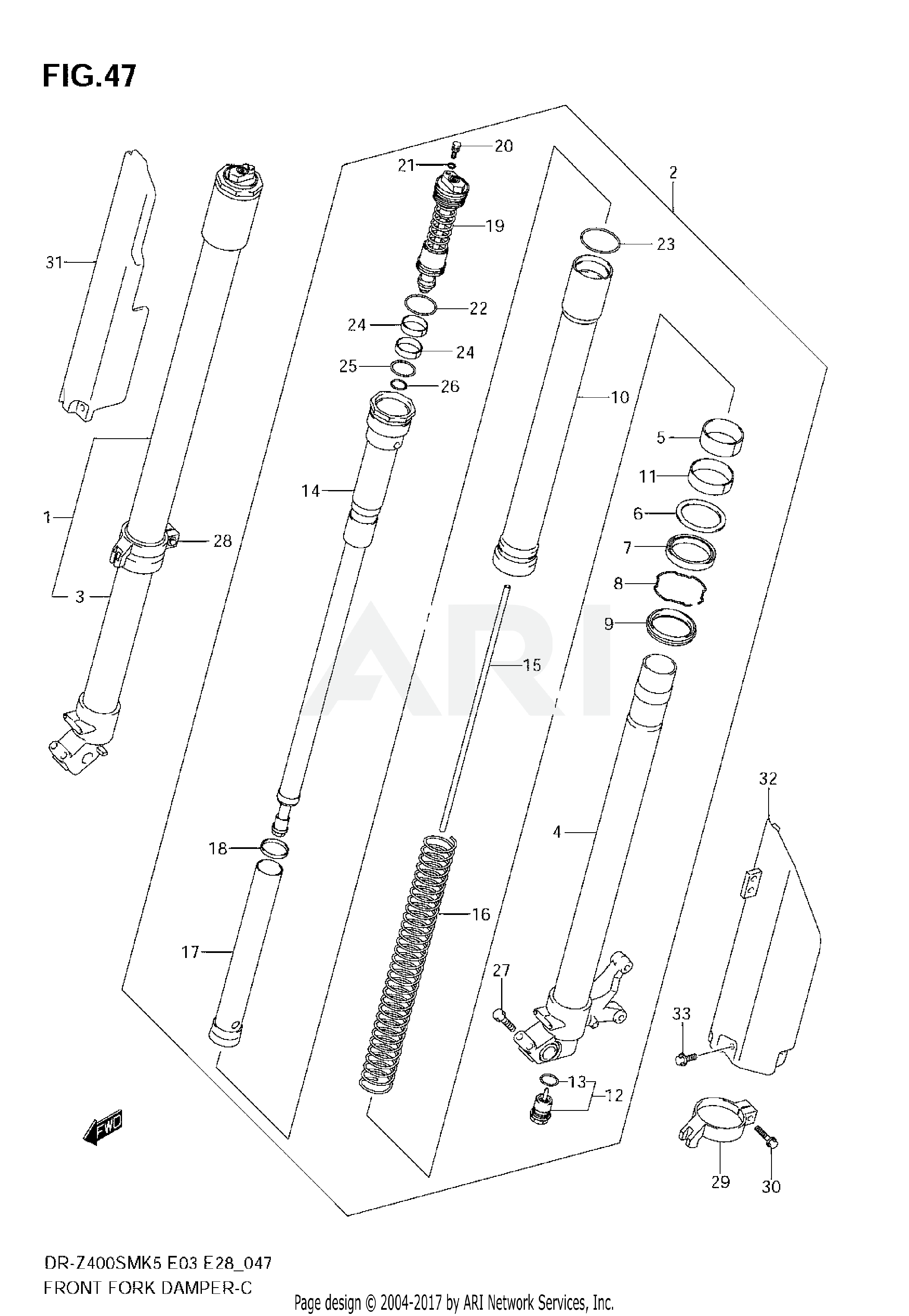 FRONT FORK DAMPER