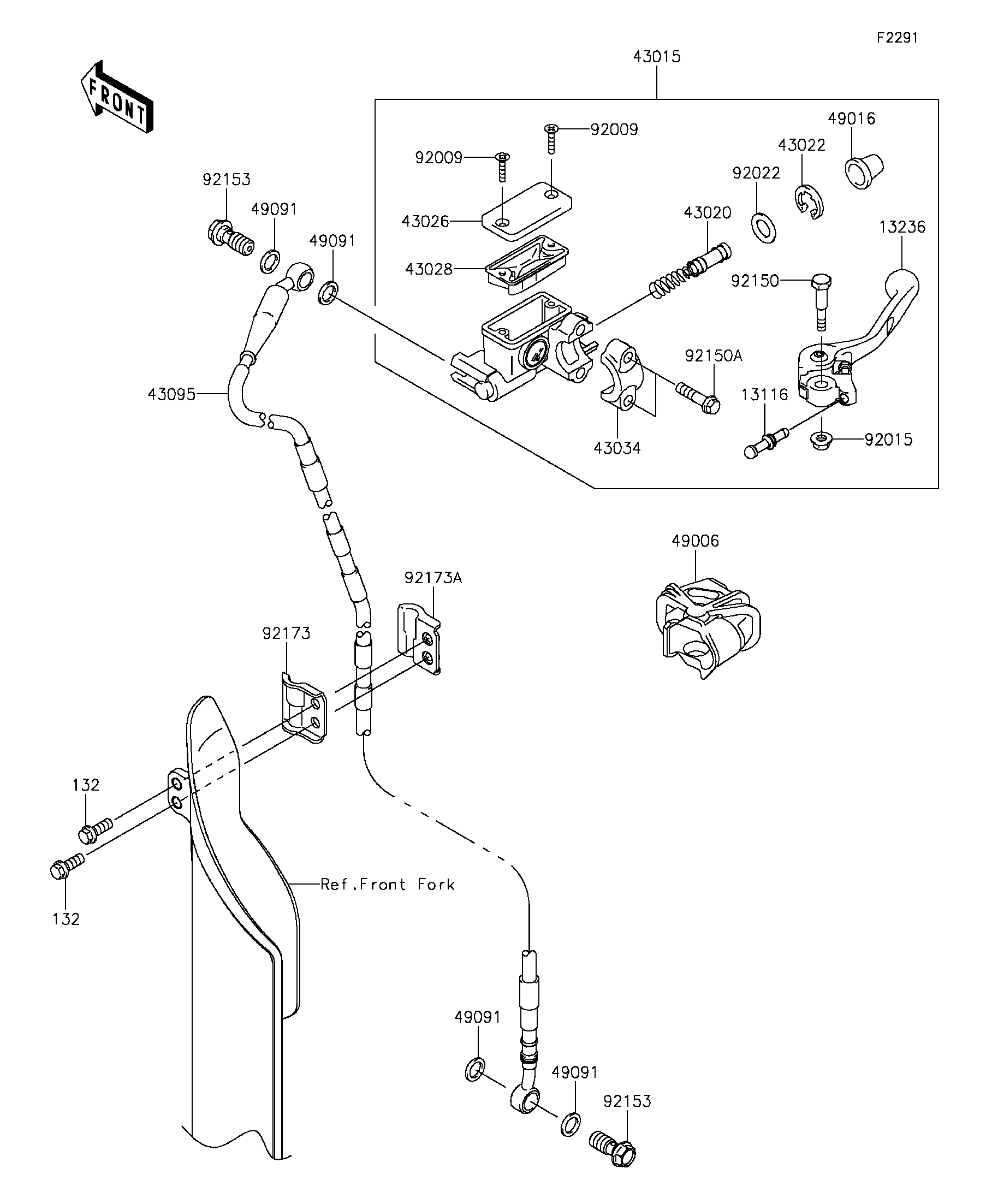 Front Master Cylinder