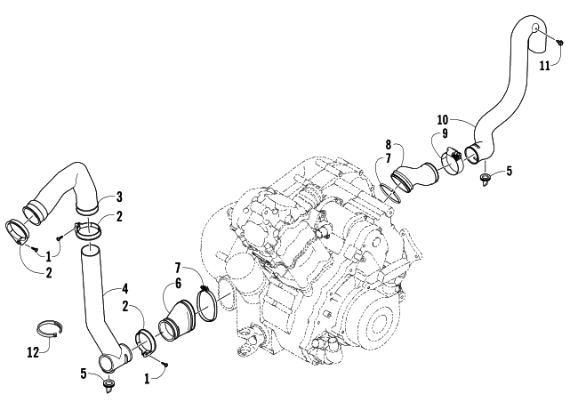 CASE/BELT COOLING ASSEMBLY