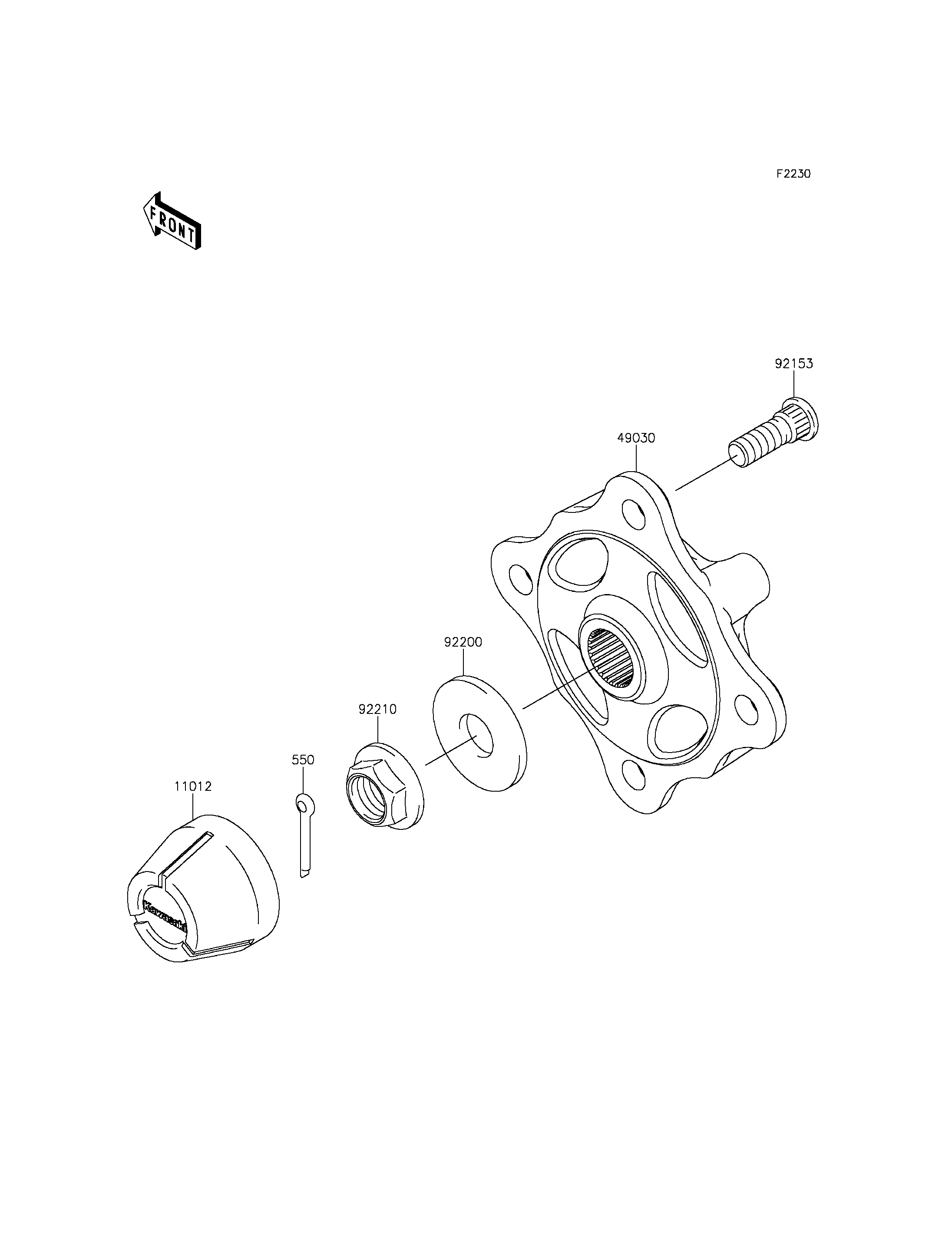 Front Hubs/Brakes