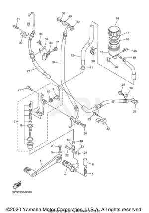 REAR MASTER CYLINDER