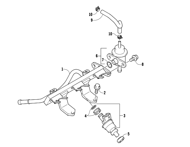 DELIVERY PIPE ASSEMBLY