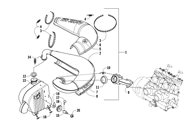 EXHAUST ASSEMBLY