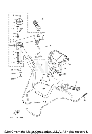 STEERING HANDLE CABLE