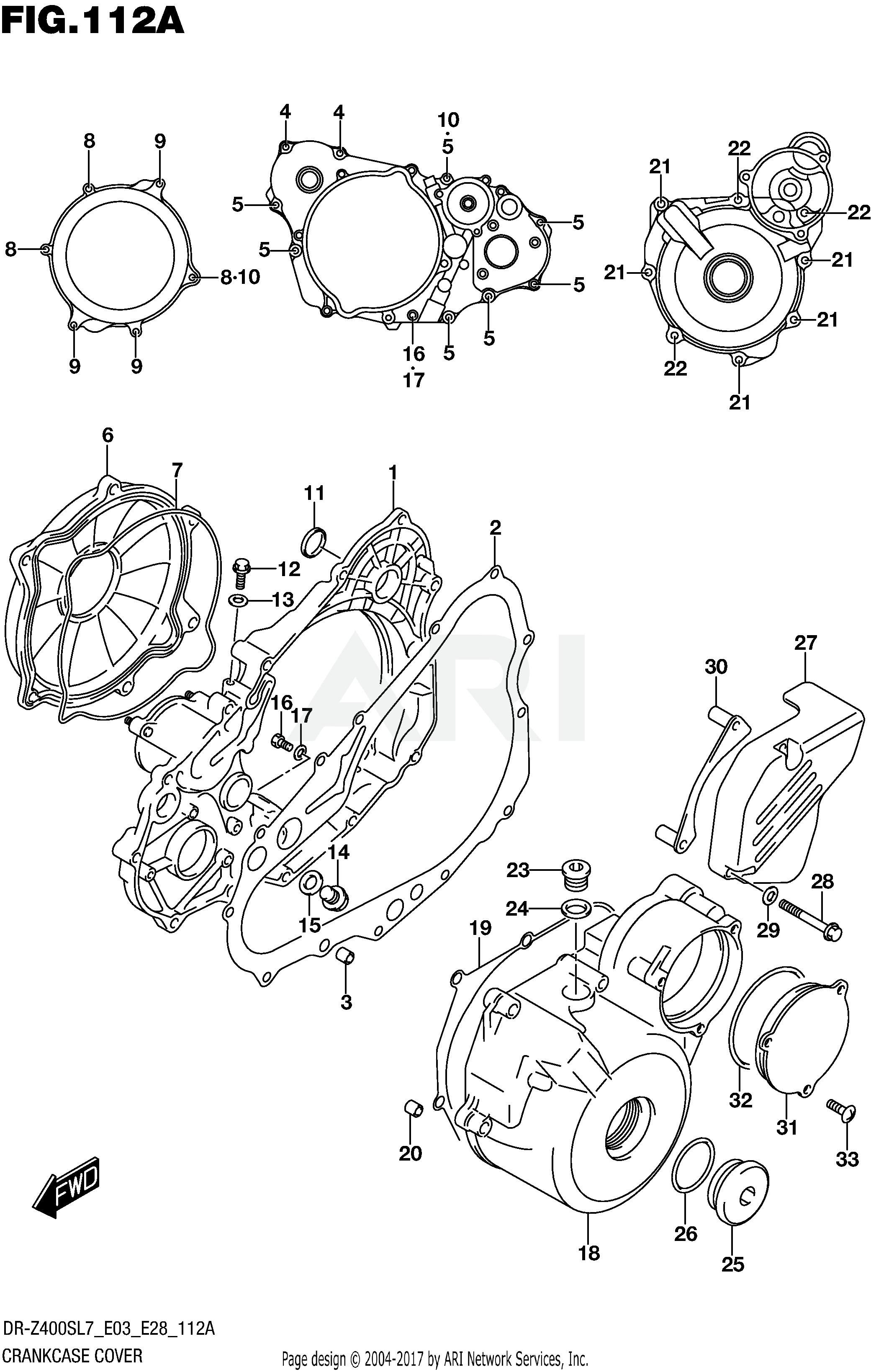 CRANKCASE COVER