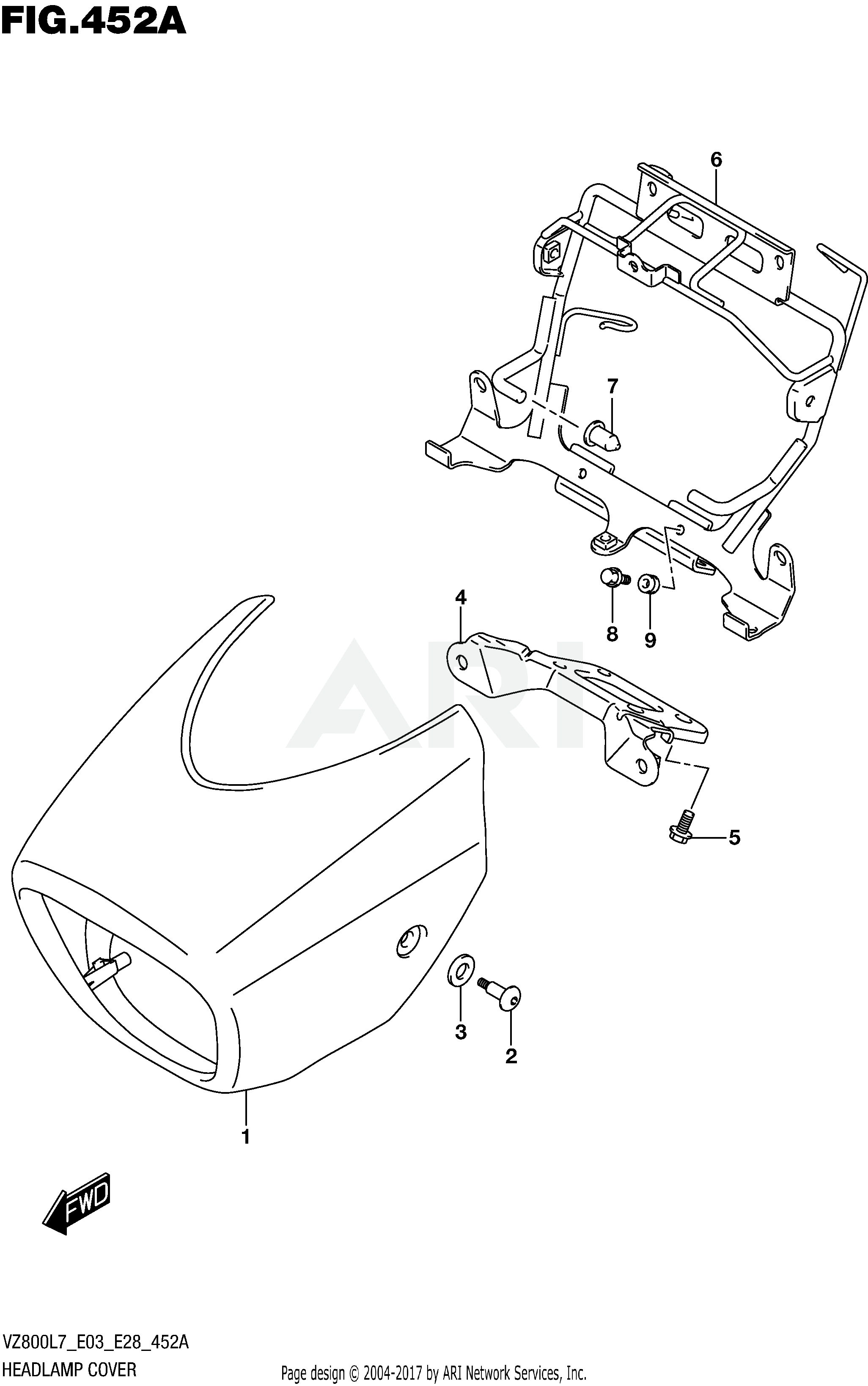 HEADLAMP COVER