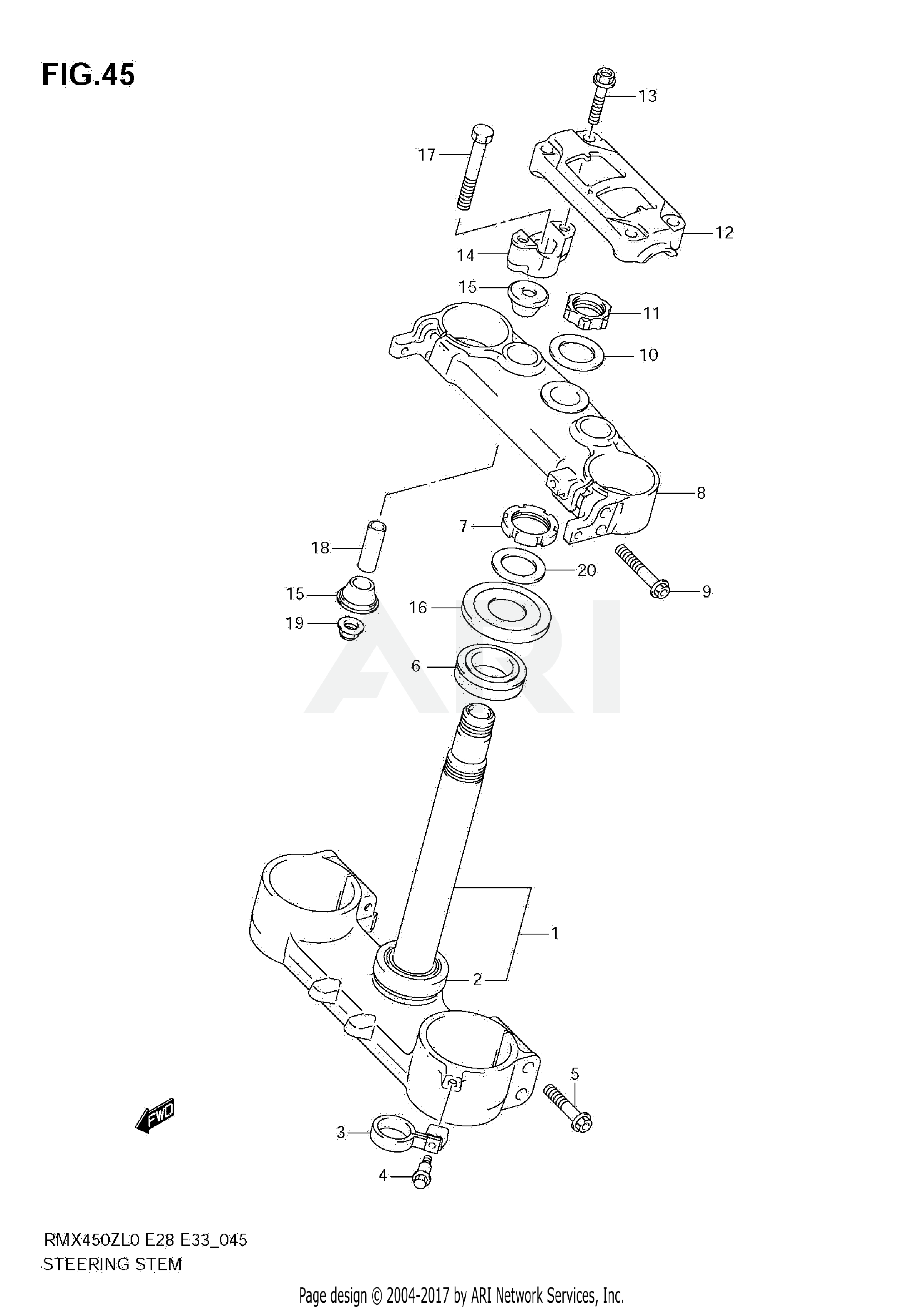 STEERING STEM