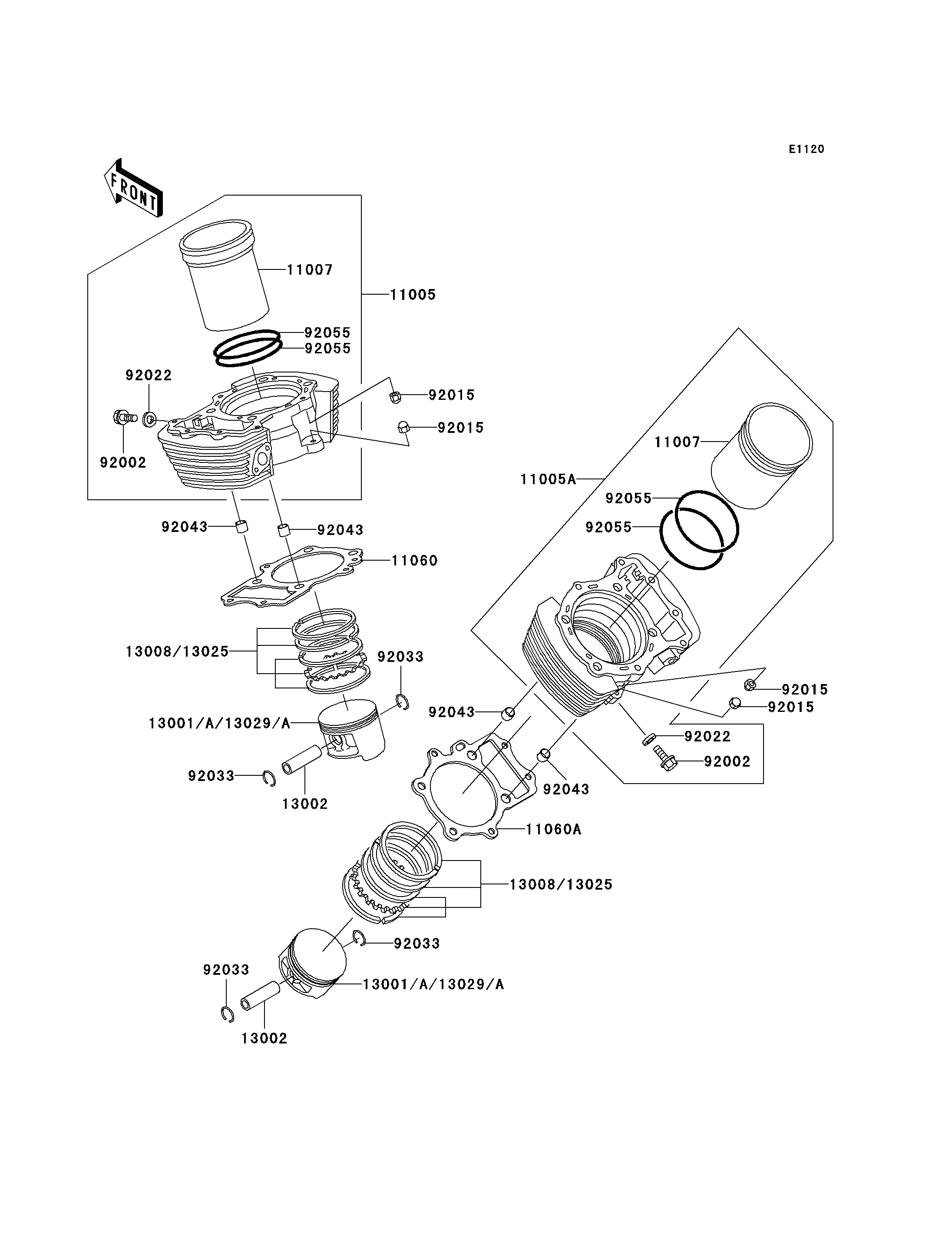 Cylinder/Piston(s)