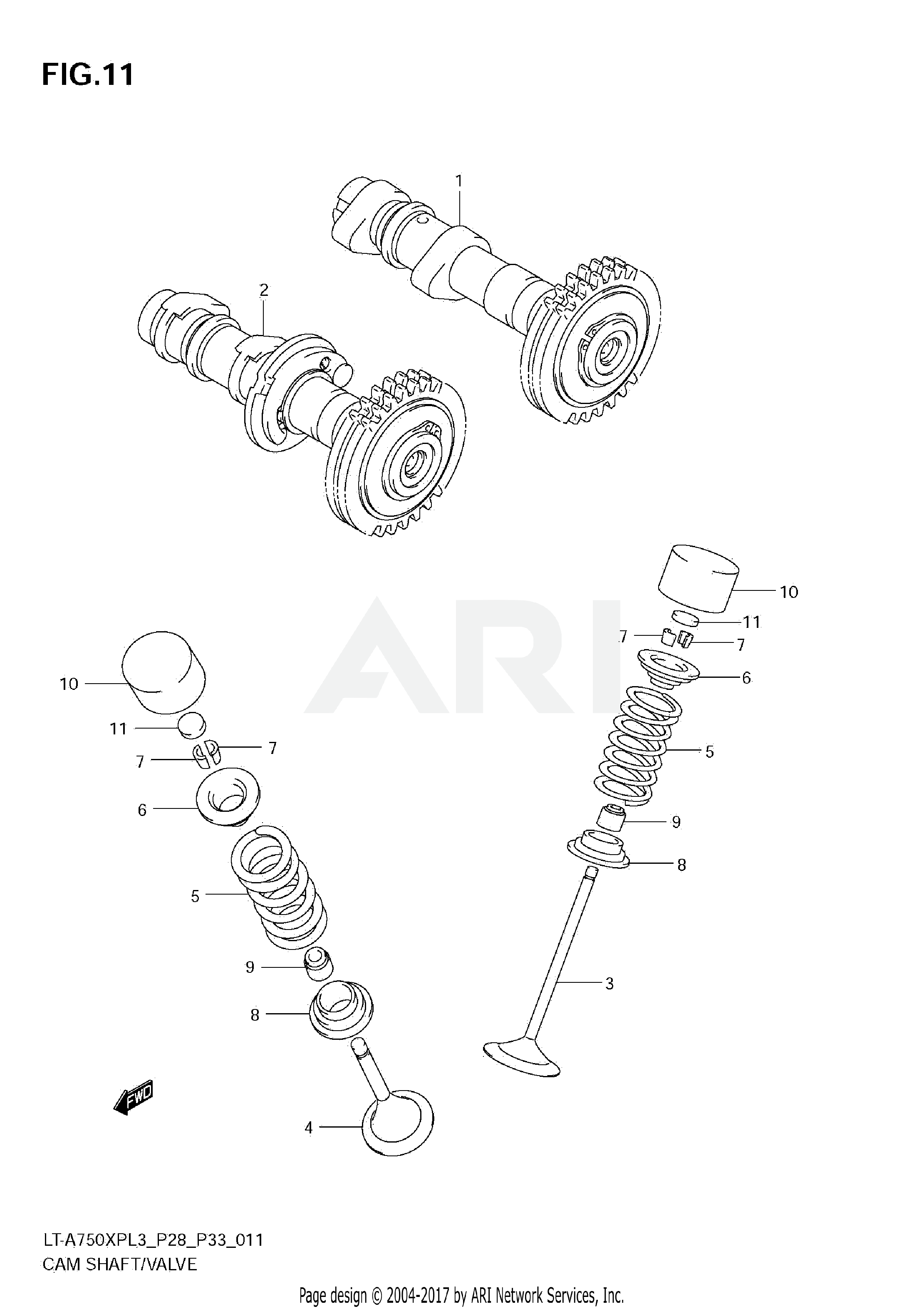 CAM SHAFT/VALVE