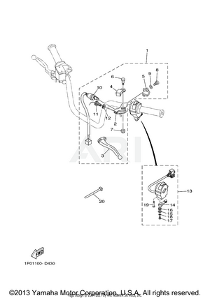 HANDLE SWITCH LEVER