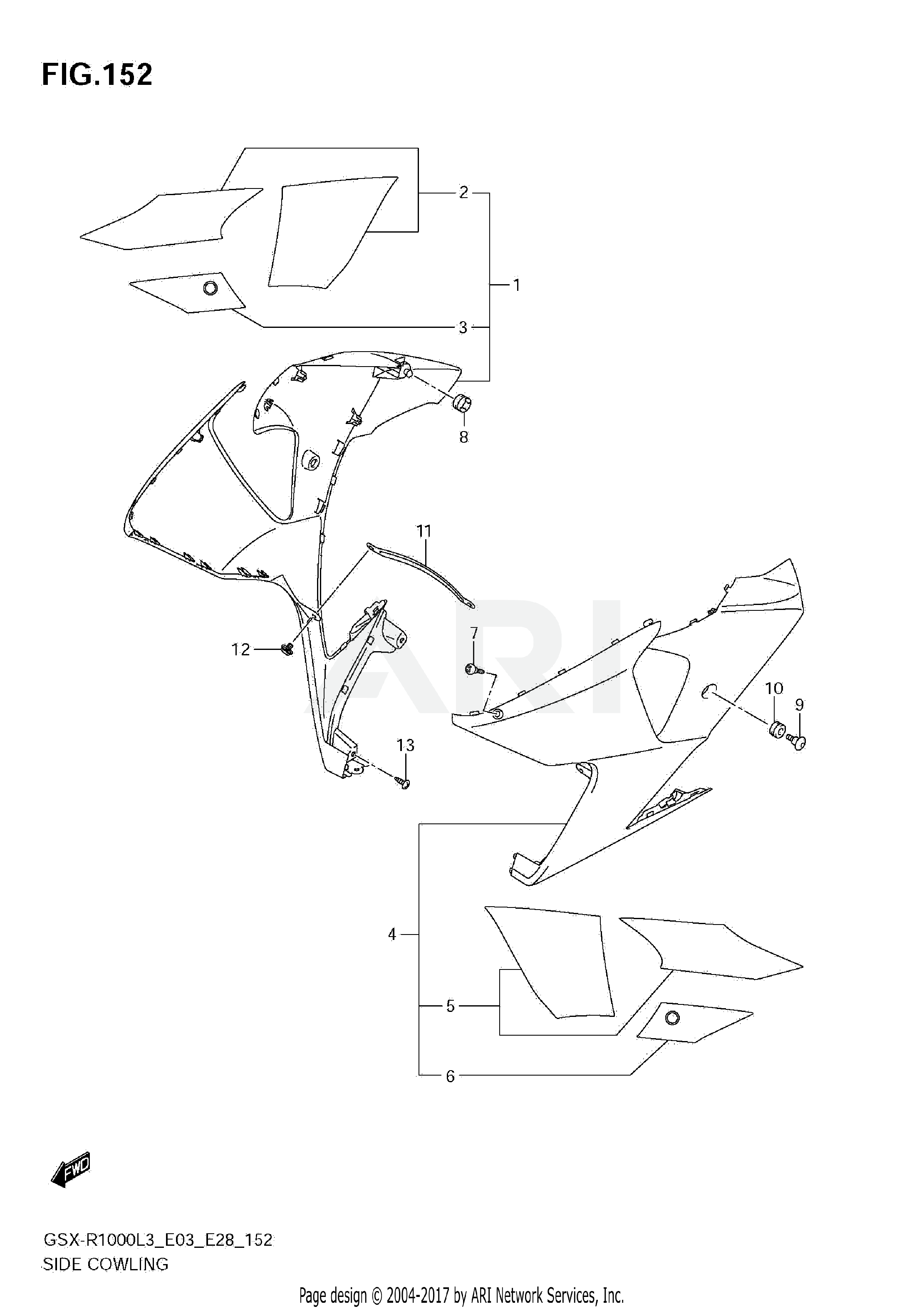 SIDE COWLING (GSX-R1000ZL3 E03)