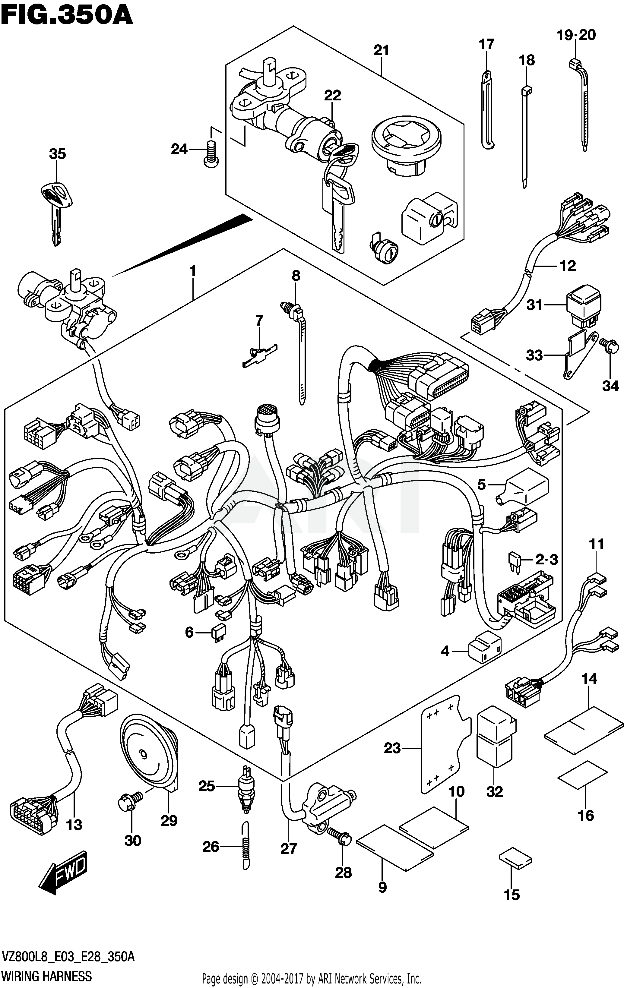 WIRING HARNESS (VZ800L8 E03)