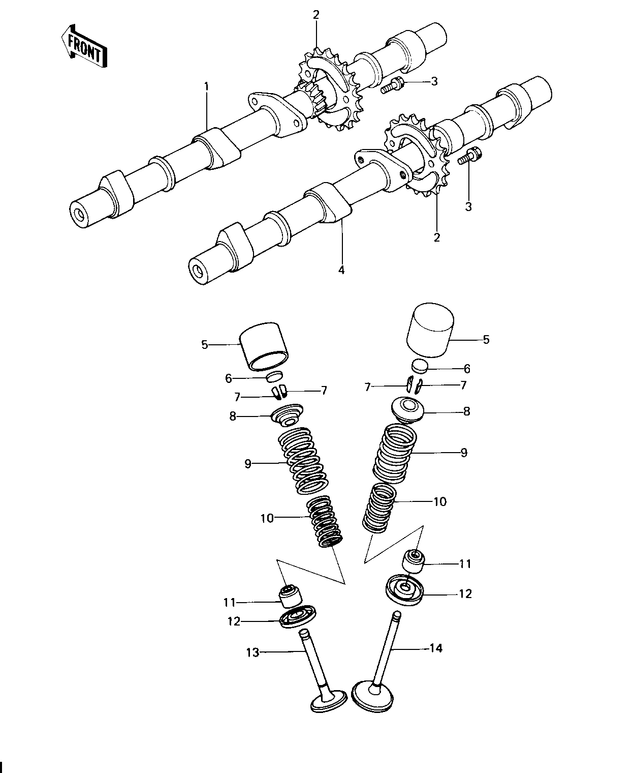 CAMSHAFTS/VALVES