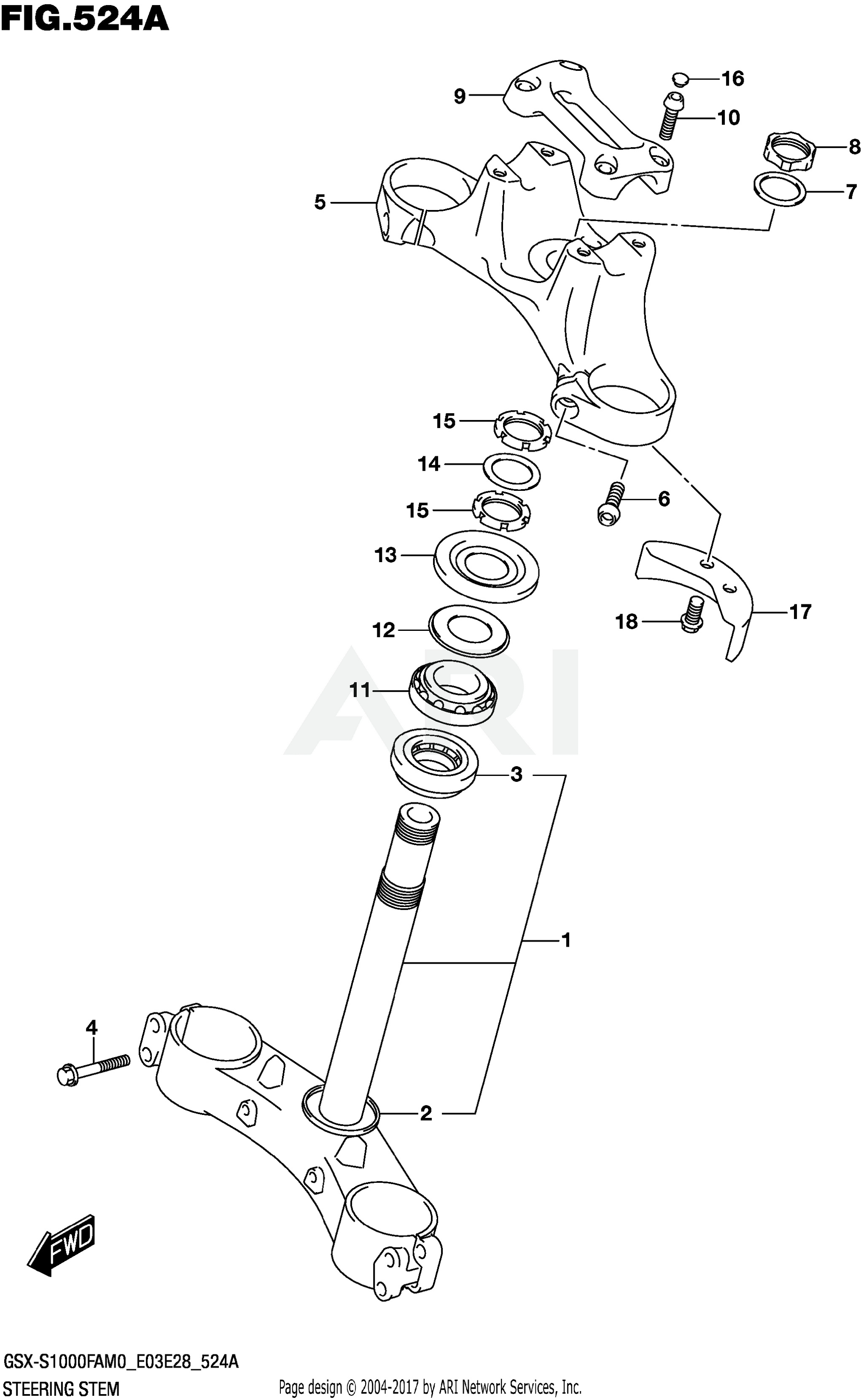 STEERING STEM