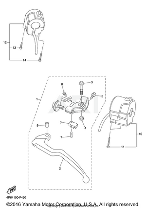 HANDLE SWITCH LEVER