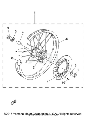 FRONT WHEEL KIT