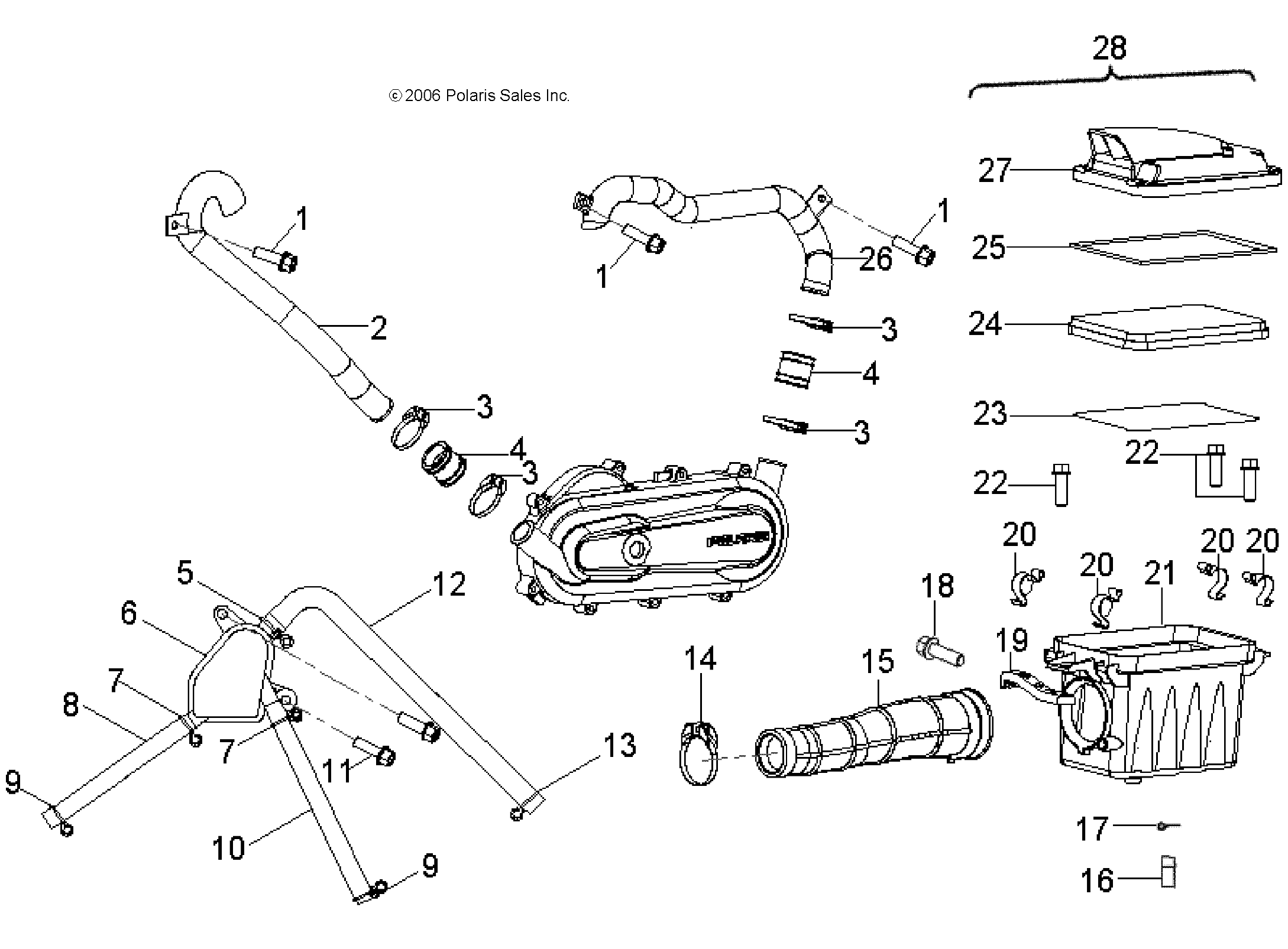 AIR CLEANER - A07KA09AA/AB/AD (49ATVAIRBOX07OTLW90)