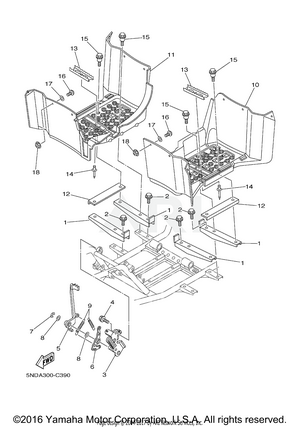 STAND FOOTREST