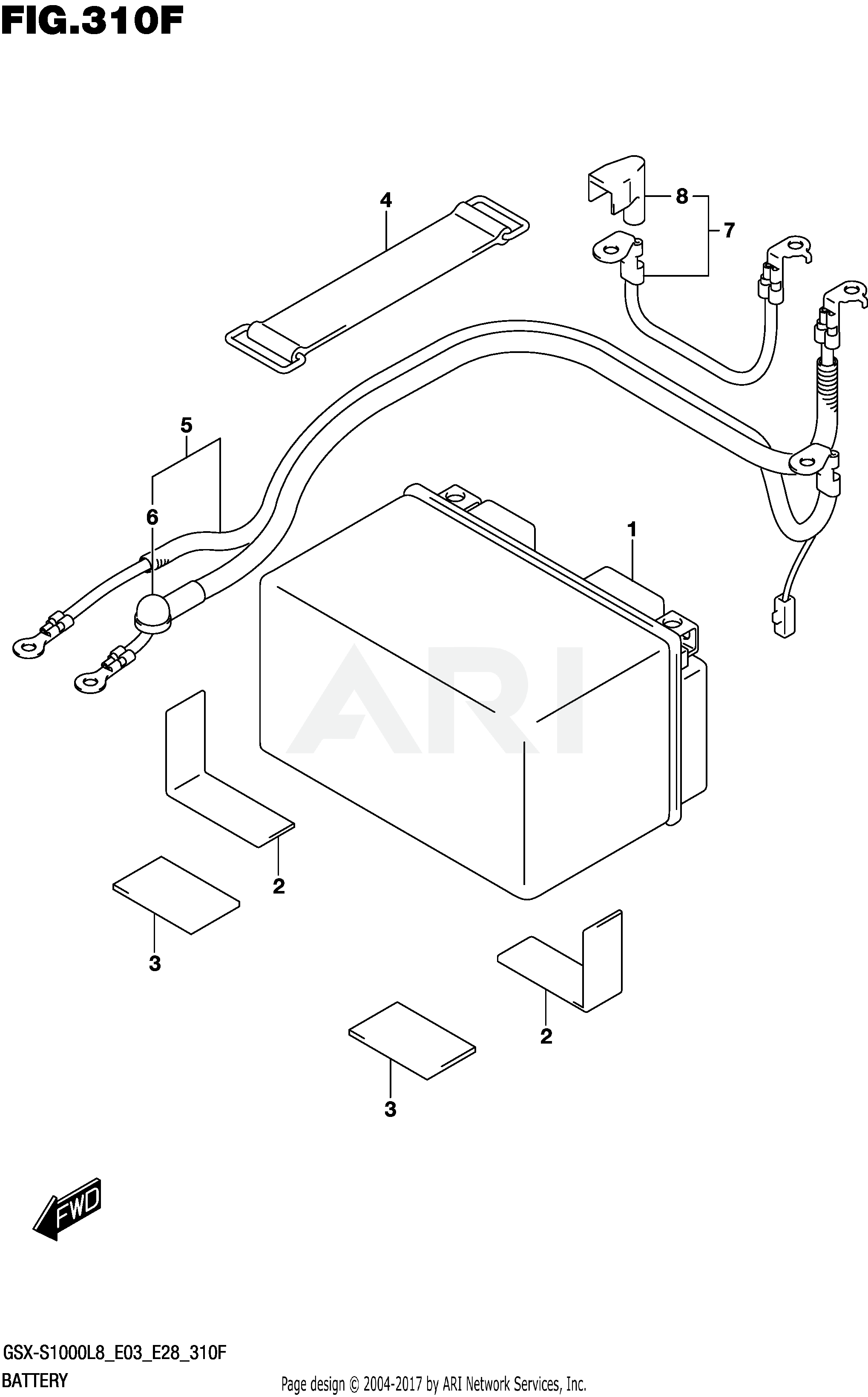 BATTERY (GSX-S1000ZL8 E33)