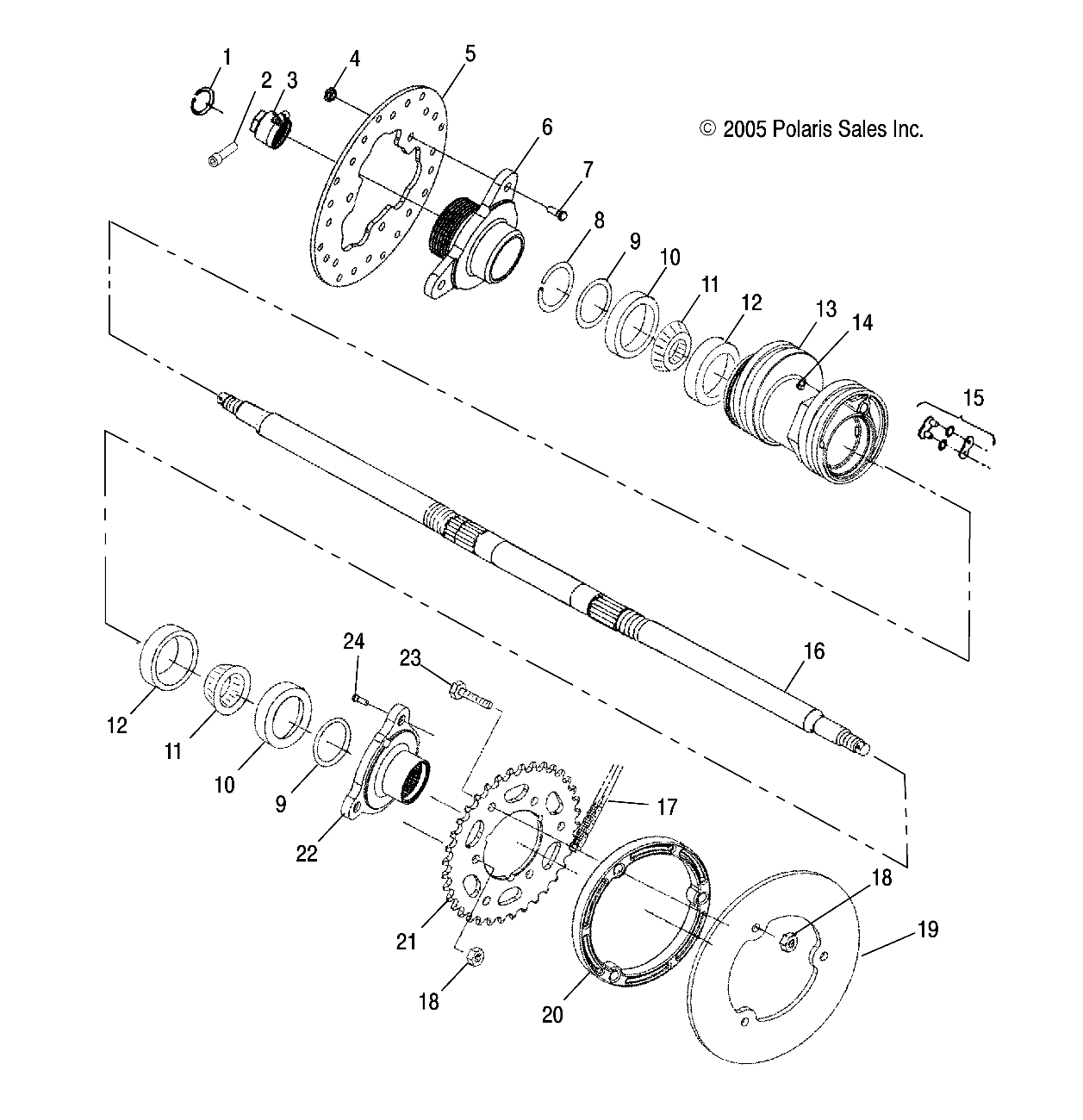 HOUSING, REAR - A05BA25CA/CB (4999201549920154C03)