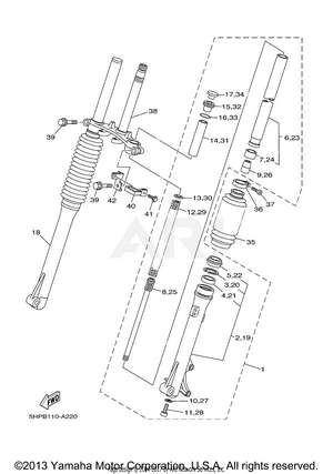 FRONT FORK LS