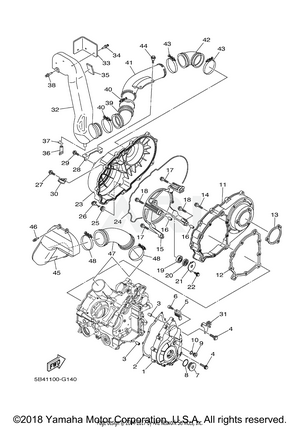 CRANKCASE COVER 1